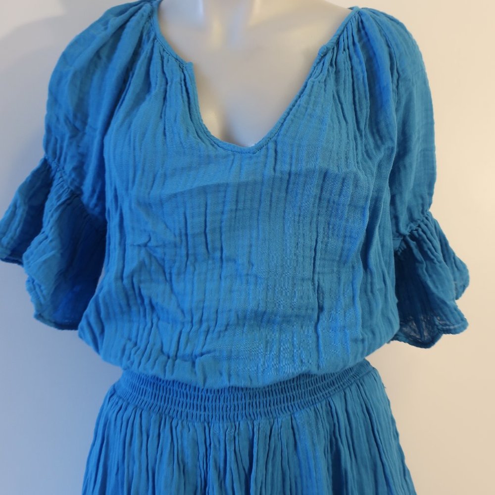 Michael Stars Blue Mini Dress - Picture 3 of 6
